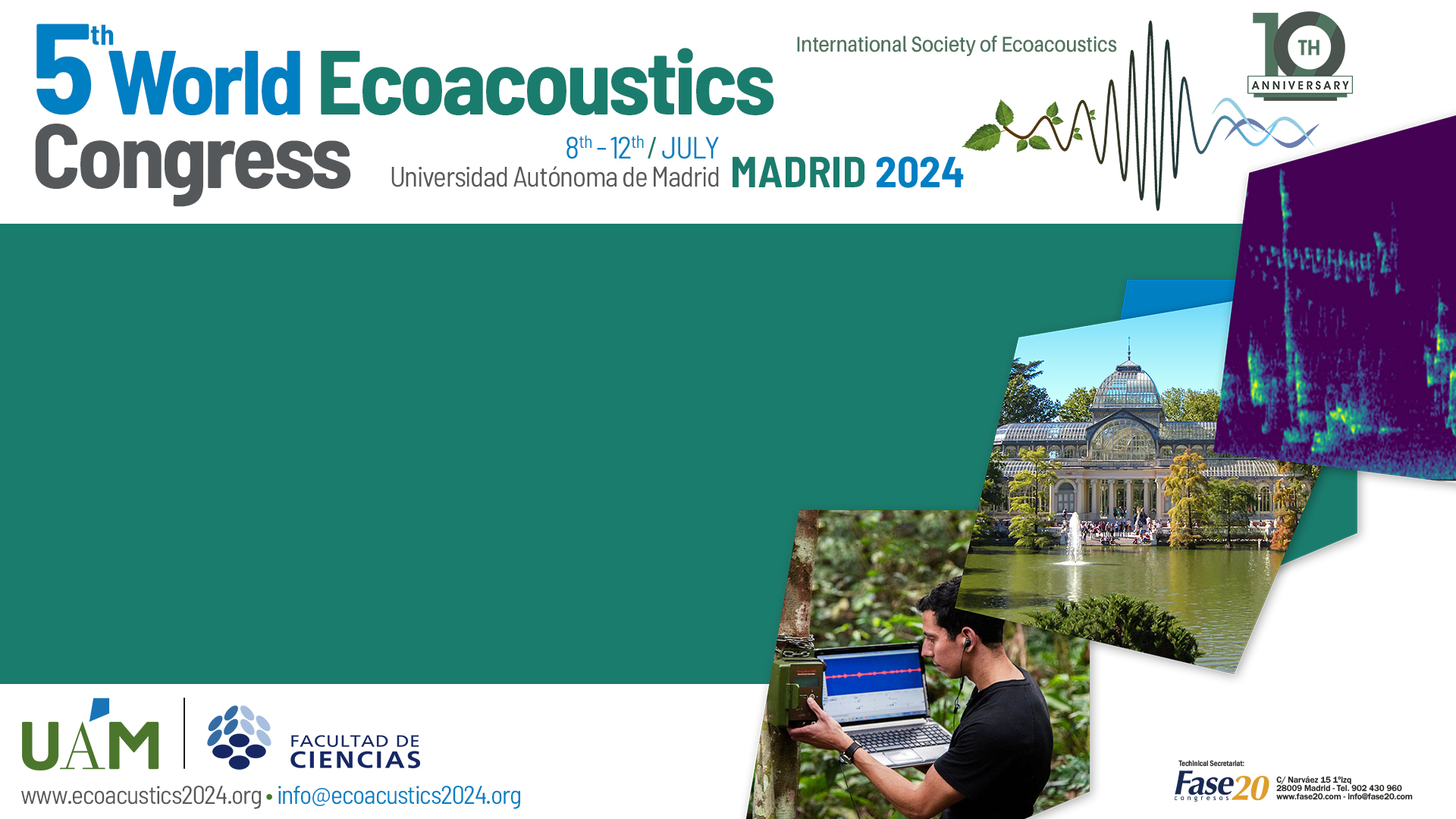 5TH WORLD ECOACOUSTICS CONGRESS MADRID - Plantilla